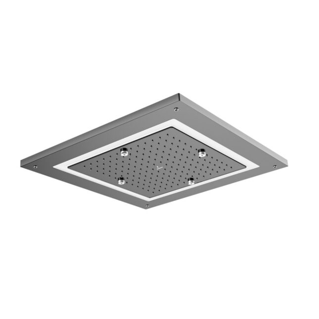 Duoflo Shower Square Shape - Blush Gold PVD - Image 3