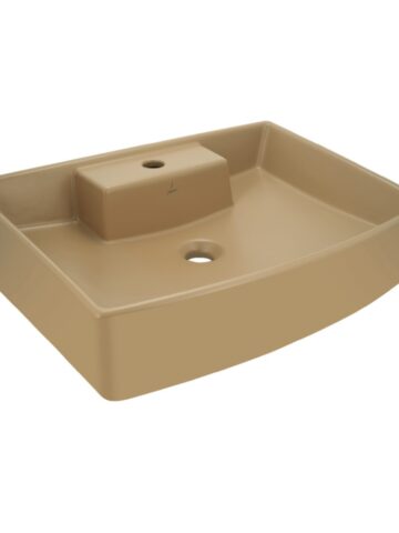 Table Top Basin - Beige Matt