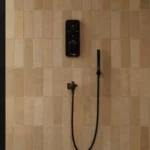 Edge Trim Set 3 Way Thermostat - Chrome Black